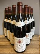 Givry Sous la Roche 1996 Ten bottles.