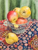 BENJAMIN PERKINS (20th century) British (AR) Still Life of Fruit Watercolour Signed and dated