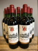 Chateau de la Grave Cotes du Bourg 1983 Nine bottles.