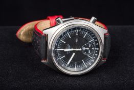 A 1970s Seiko gentleman's chronograph stainless steel cased wristwatch,