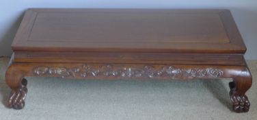 A 19th century Chinese low table,