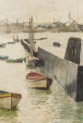 FRANK LEWIS EMANUEL (1865-1948) British (AR) Gosport Watercolour Signed,