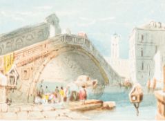 FREDERIC BOURGEOIS DE MERCEY (1803-1860) French The Rialto,