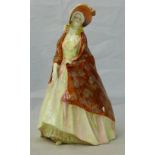 A Royal Doulton figurine, The Paisley Shawl,