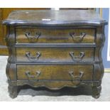 A miniature chest of drawers