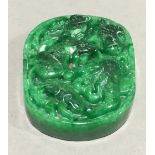 A jade pendant