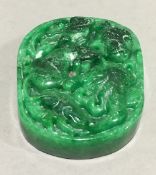 A jade pendant