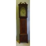 A George III mahogany eight-day longcase clock