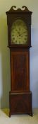 A George III mahogany eight-day longcase clock