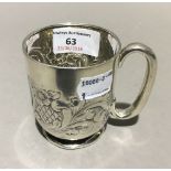 A silver Christening mug, Birmingham 1912,