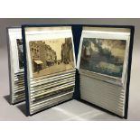 Two postcard albums