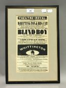 A Theatre-Royal, Plymouth, poster,