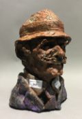 COOPER of Ely, Fenman, ceramic bust,