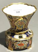 A Spode porcelain Vase Hollandaise, circa 1820, after a Sevres original,