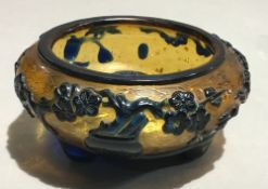 A Peking glass bowl