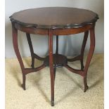 A late Victorian centre table