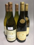 Hardras Muscadet Sevre et Maine Sur Lie 2007 two bottles and Cuvee des Anges Sancerre 2005 three