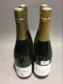 Montlouis Grandes Caves Saint Roch Brut two bottles and Blanc De Blancs De La Jaubertie Chardonnay