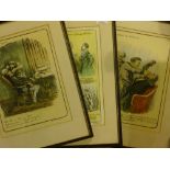 Three French Dental prints