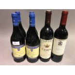 Berberana Seleccion Especial, four bottles,