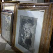 A quantity of Victorian prints