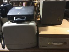 A quantity of sewing machines, typewriters, cameras, etc.