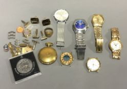 A quantity of watches, jewellery, etc.