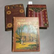 Indian Missionary Pictures, 1894 and English Costume, 1907, illus and Canada, 1907,