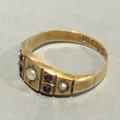 A 15 ct gold,