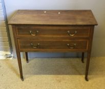 An Edwardian two drawer washstand