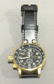 A gentleman's chronograph wristwatch