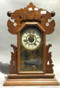 A Victorian mantle clock
