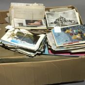 A large collection of postcards