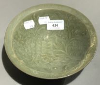 A Chinese celadon bowl