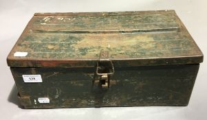 A tin cartridge box