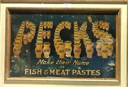 A Peck's Fish and Meat Paste pictorial show card