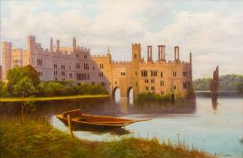 W G ROOKER (19th/20th century) British Leeds Castle, Kent Oil on canvas, signed, framed. 74.