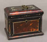 An 18th century tortoiseshell,