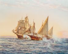 After MONTAGUE DAWSON (1890-1973) British (AR) The Corsair Limited edition print,