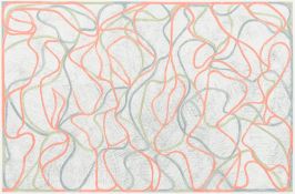 BRICE MARDEN (born 1938) American Distant Muses Limited edition screen print in colours, signed,