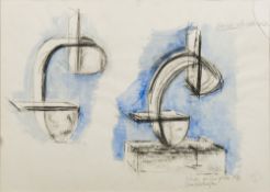 DEE WHITTINGTON (20th century) British (AR) Study for Sculpture,