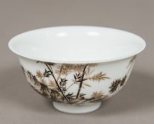 A Chinese porcelain bowl