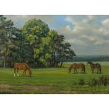 HENRY BASEBE (early 20th century) British Typical Newmarket Oil on canvas, signed and dated 1913,