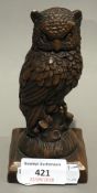 An owl figure