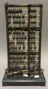 A vintage Chinese abacus