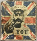 An original pictorial WWI recruitment poster,