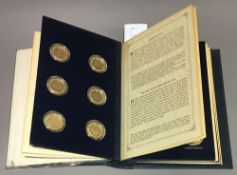 Churchill Centenary Trust, limited edition centenary medals in silver gilt,