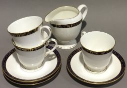 A Royal Worcester Mountbatten pattern six place dinner service