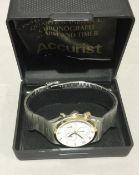 A 1980s Accurist chronograph wristwatch