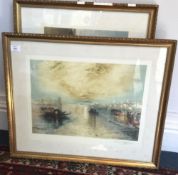 Two prints AFTER TURNER